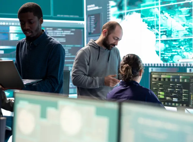 Equipe Harbor IT em operação